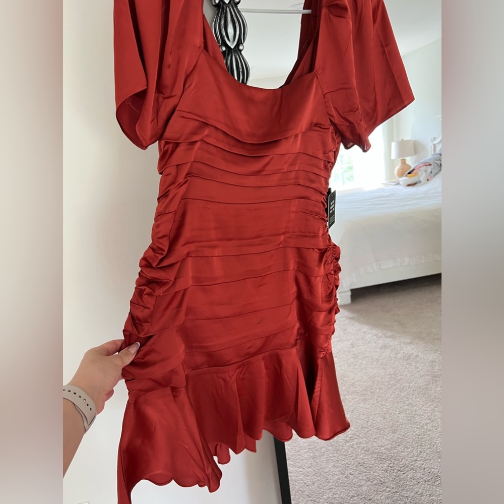 Express copper dress